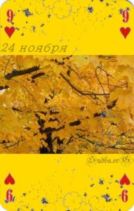 Двадцать четвертое ноября Наина Владимирова карт с днем семьи любви и верности 24 ноября кармический календарь
