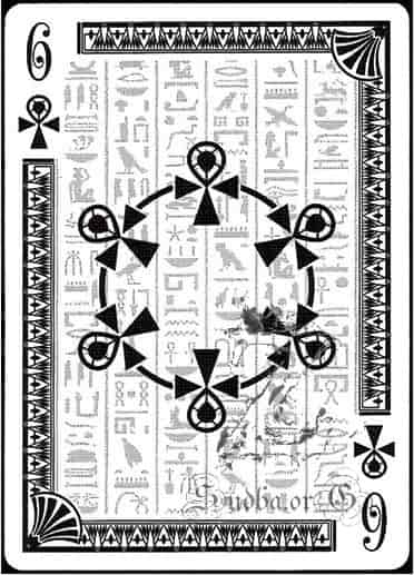 шестерка крест в матрице судьбы расставляет карты колоды матрицы любви узнайте себя в игральных картах