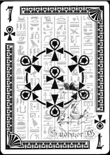семерка треф матрица судьбы священные символы в 52 картах любви 7 крест